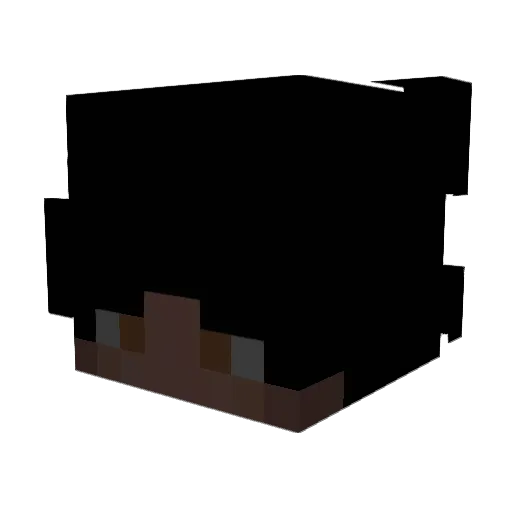 ryxn175 Minecraft avatar head, 3D render