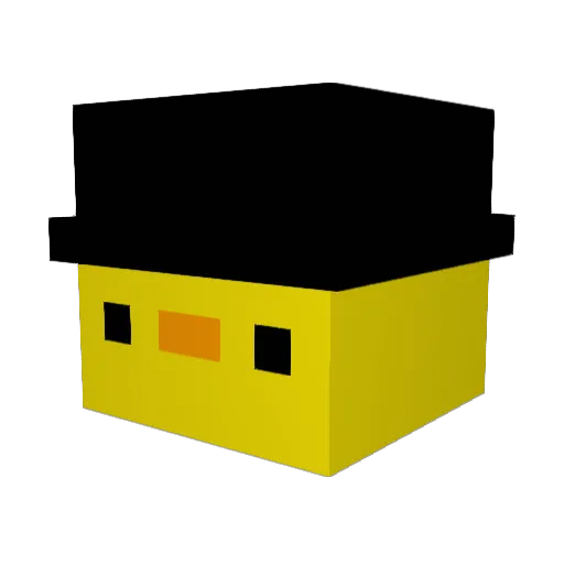 ryzeofkingdoms Minecraft avatar head, 3D render