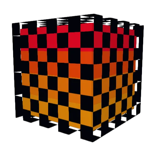 rzndom Minecraft avatar head, 3D render