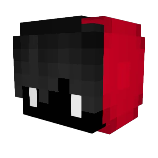 rzulff_ Minecraft avatar head, 3D render
