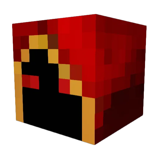rzv313 Minecraft avatar head, 3D render