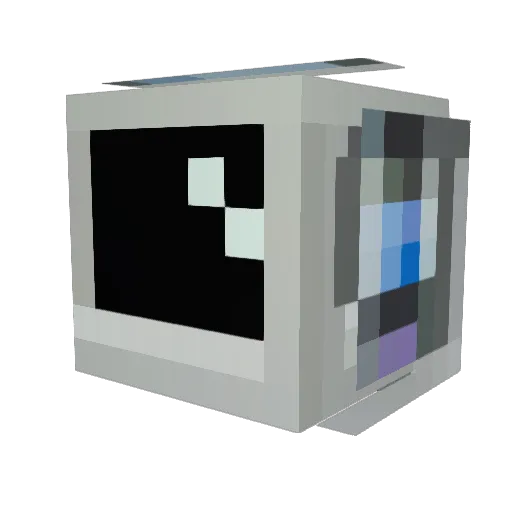 s0_h1z8 Minecraft avatar head, 3D render