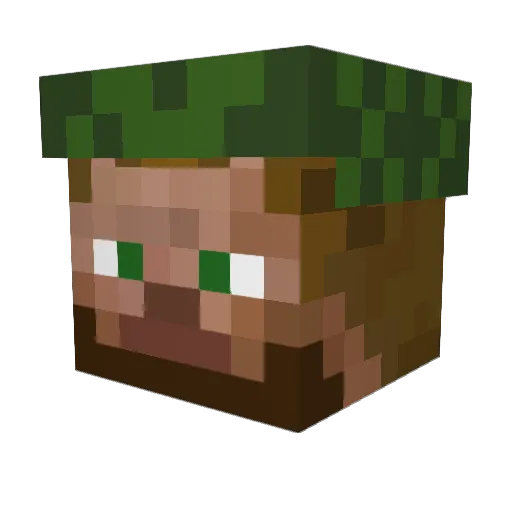 s0adex Minecraft avatar head, 3D render