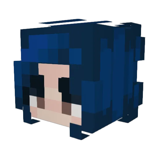 s0fabed Minecraft avatar head, 3D render