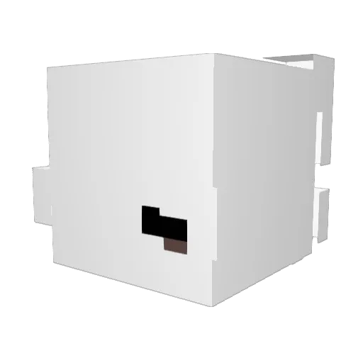 s0ftwarepr0bl3ms Minecraft avatar head, 3D render