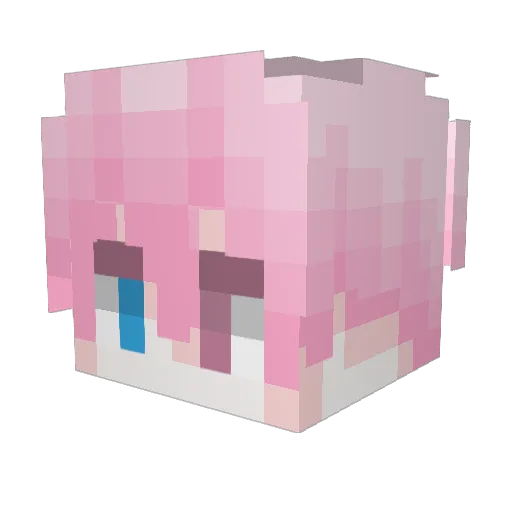 s0hz1e Minecraft avatar head, 3D render