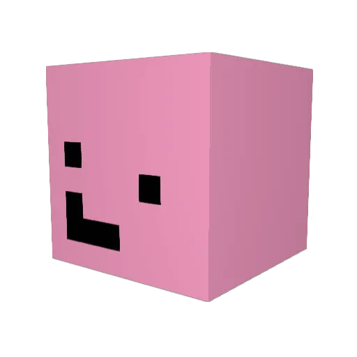 s0kz Minecraft avatar head, 3D render