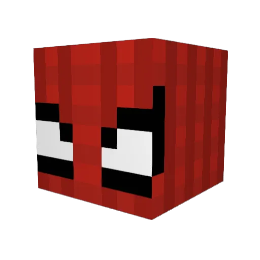 s0lispy Minecraft avatar head, 3D render