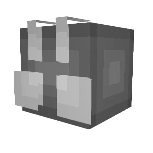 s0ouly Minecraft avatar head, 3D render