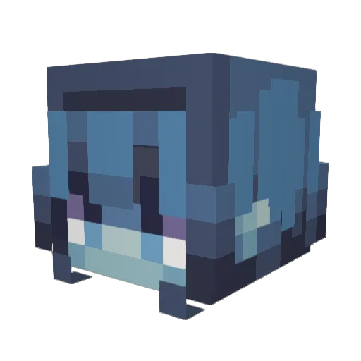 s0phi4_23 Minecraft avatar head, 3D render