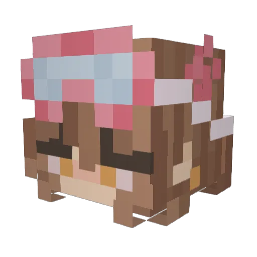 s0renyx Minecraft avatar head, 3D render
