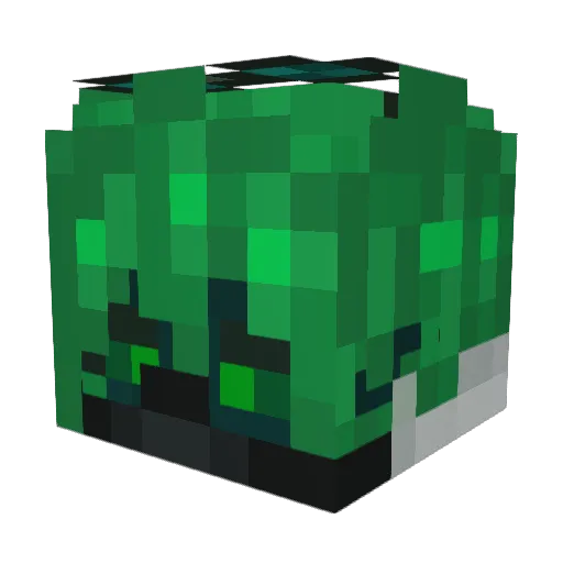s0uldeku Minecraft avatar head, 3D render