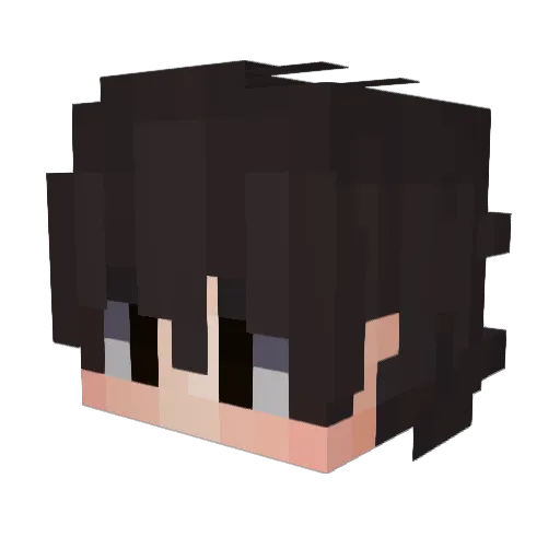 s0w0s Minecraft avatar head, 3D render