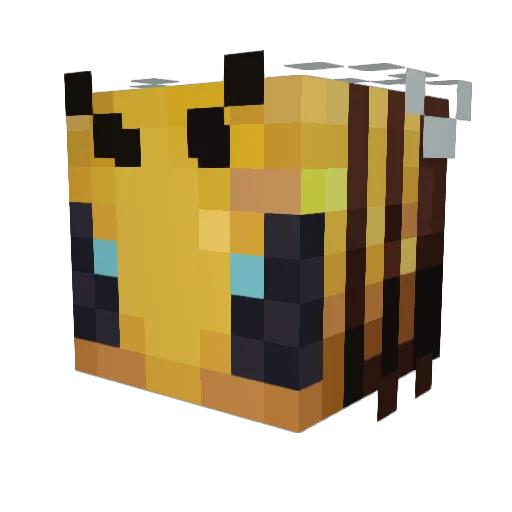 s1305 Minecraft avatar head, 3D render