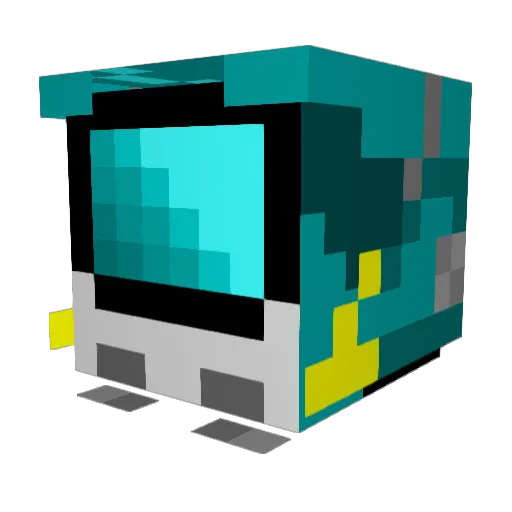s130boi Minecraft avatar head, 3D render