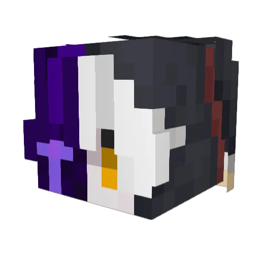 s1izzy Minecraft avatar head, 3D render