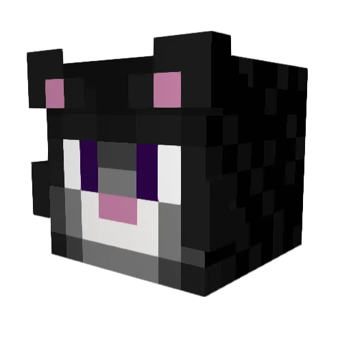 s1kalafaa Minecraft avatar head, 3D render