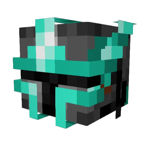 s1lli24 Minecraft avatar head, 3D render