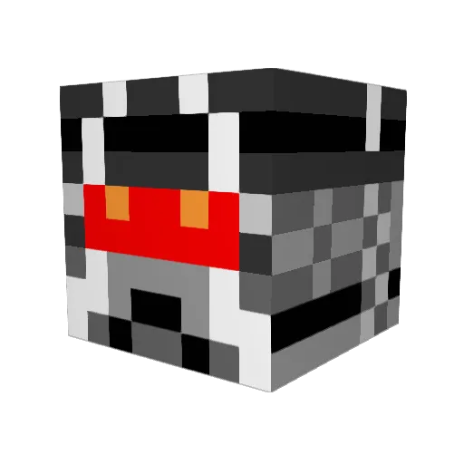 s1m0n2607 Minecraft avatar head, 3D render