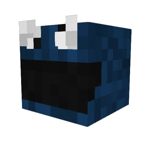 s1mony Minecraft avatar head, 3D render