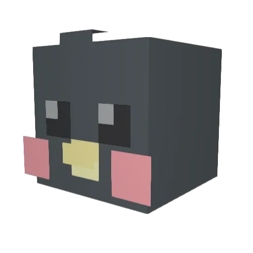 s1mple_2 Minecraft avatar head, 3D render