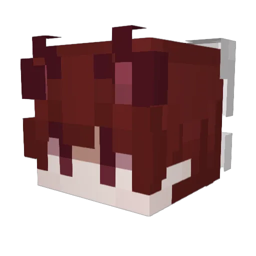 s1nllr Minecraft avatar head, 3D render