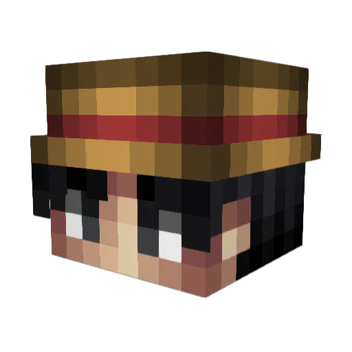 s1nsay Minecraft avatar head, 3D render