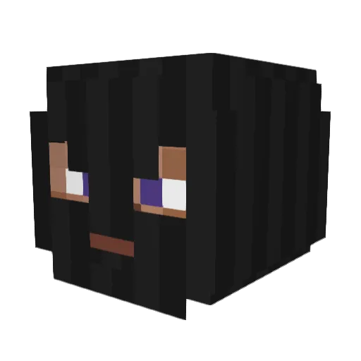 s1otlight Minecraft avatar head, 3D render