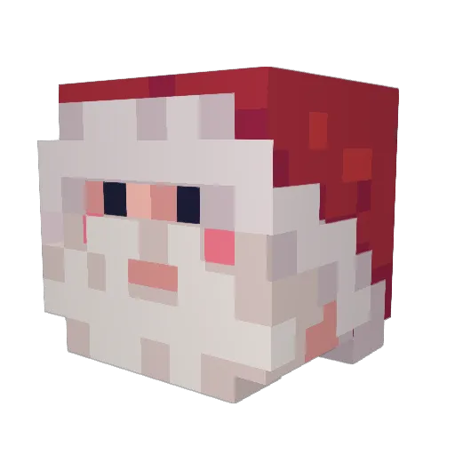s1ranger Minecraft avatar head, 3D render