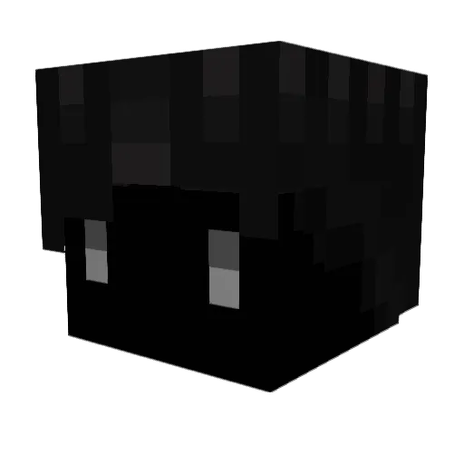 s1vs Minecraft avatar head, 3D render