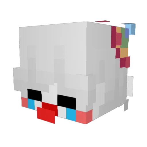 s2cythe Minecraft avatar head, 3D render