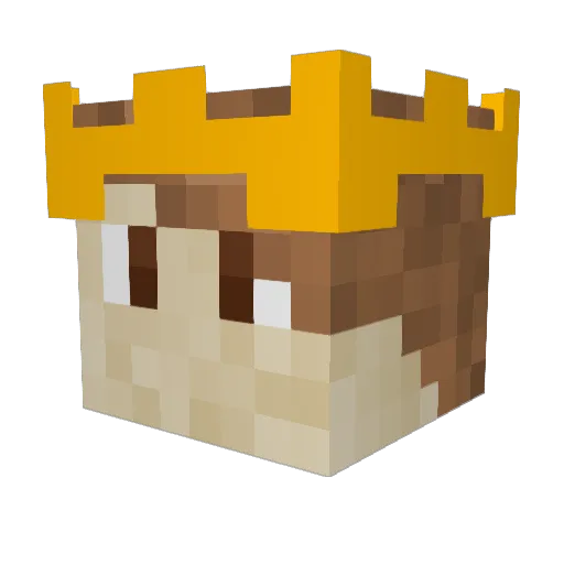 s2kcameron Minecraft avatar head, 3D render