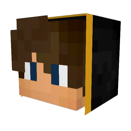s2lord Minecraft avatar head, 3D render