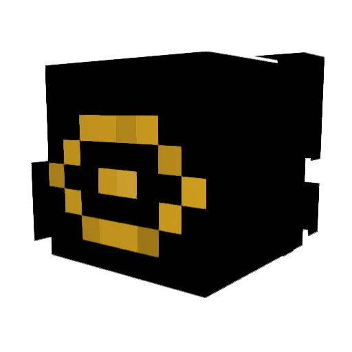 s3dative Minecraft avatar head, 3D render