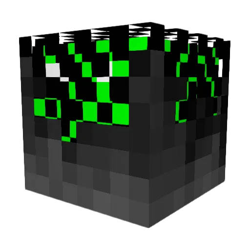 s41nn0n Minecraft avatar head, 3D render