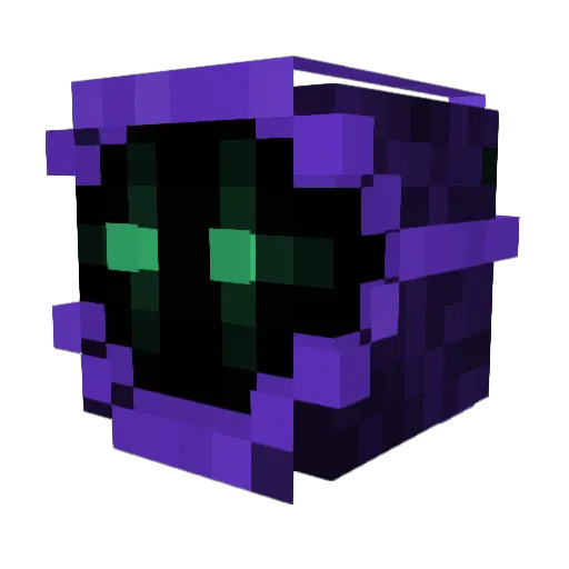 s42message Minecraft avatar head, 3D render
