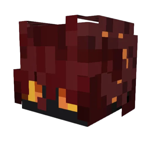 s4credl Minecraft avatar head, 3D render