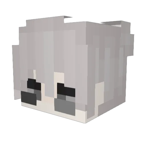 s4eete Minecraft avatar head, 3D render