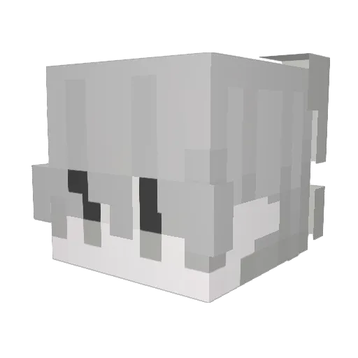 s4intwrath Minecraft avatar head, 3D render