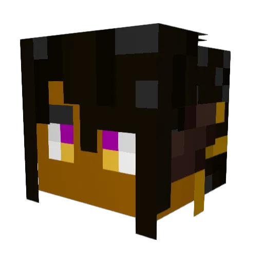 s4nj33vx Minecraft avatar head, 3D render