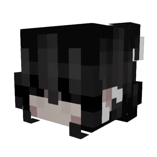 s4phiq Minecraft avatar head, 3D render