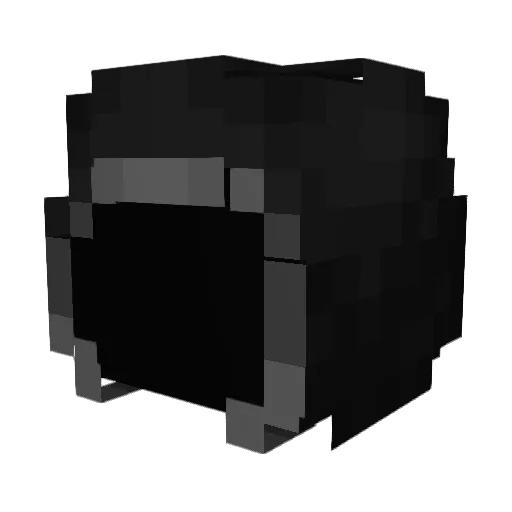 s4phira Minecraft avatar head, 3D render