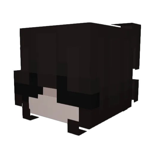 s4rouh Minecraft avatar head, 3D render