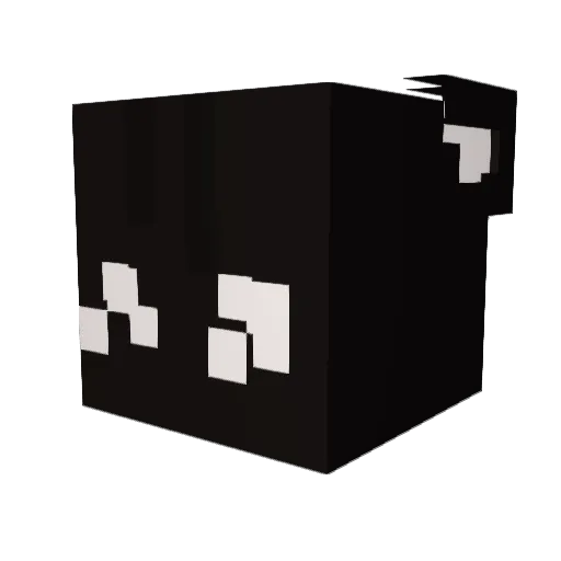 s5_s Minecraft avatar head, 3D render