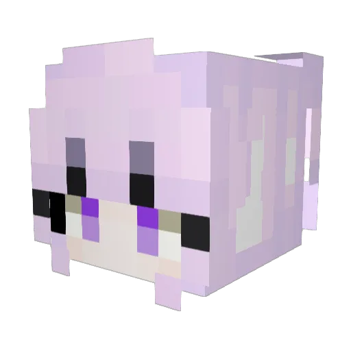 s5gi Minecraft avatar head, 3D render