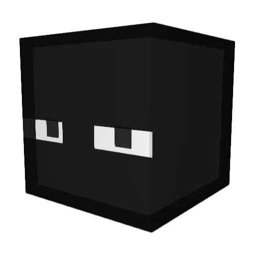 s6ciety Minecraft avatar head, 3D render