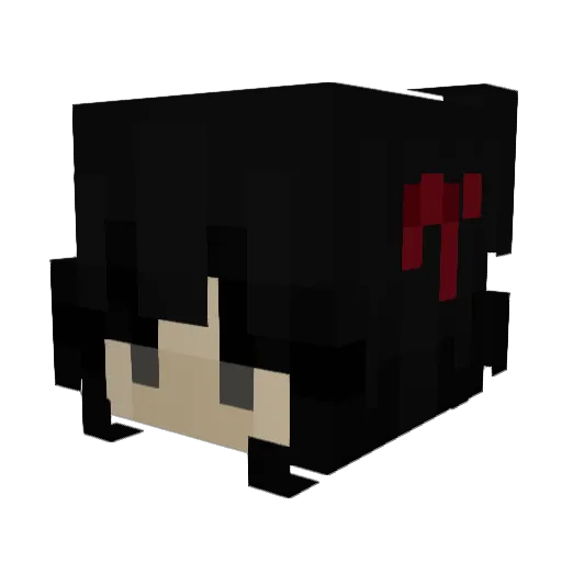 s6koi Minecraft avatar head, 3D render