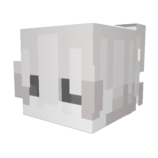 s6ledo Minecraft avatar head, 3D render