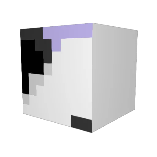 s7vsn Minecraft avatar head, 3D render