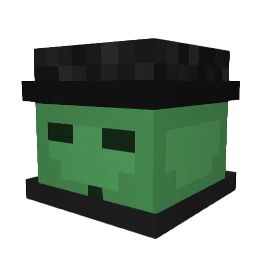 s8kred Minecraft avatar head, 3D render